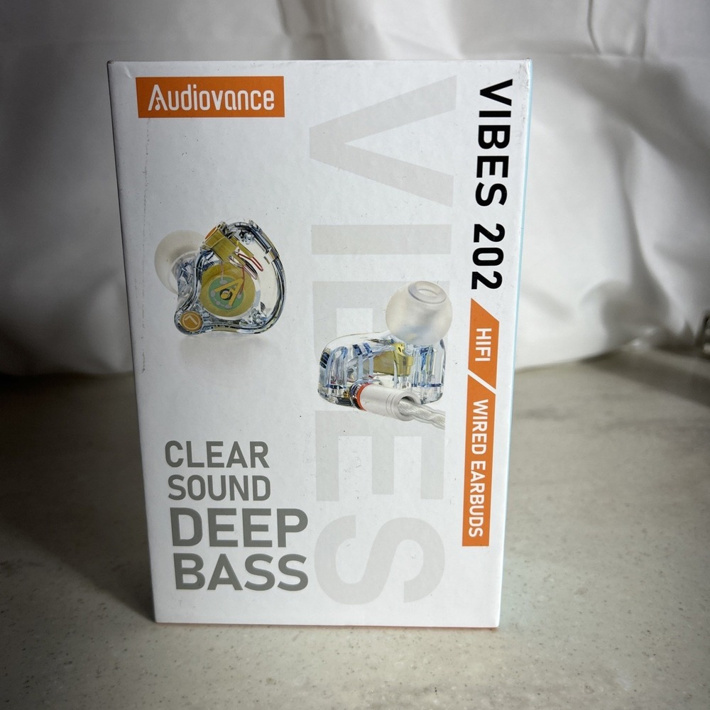 Audiovance Vibes 202ML Wired Earbuds - Lightning Plug Version